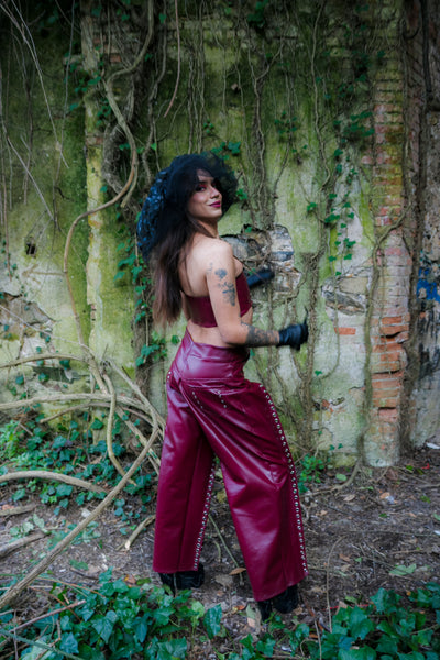 The Corset Leather Trousers