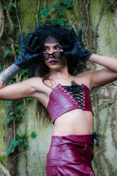 The Leather Bustier