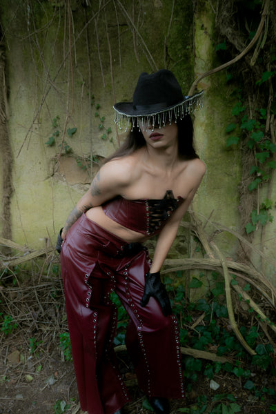 The Leather Bustier