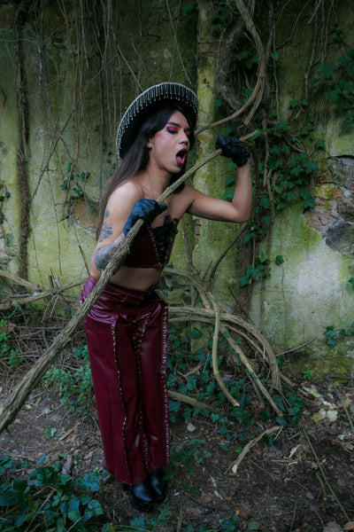 The Corset Leather Trousers