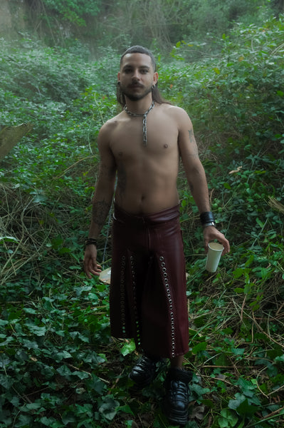 The Corset Leather Jorts